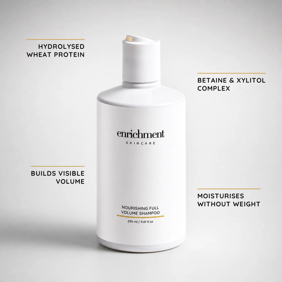 Nourishing Full Volume Shampoo – key claims