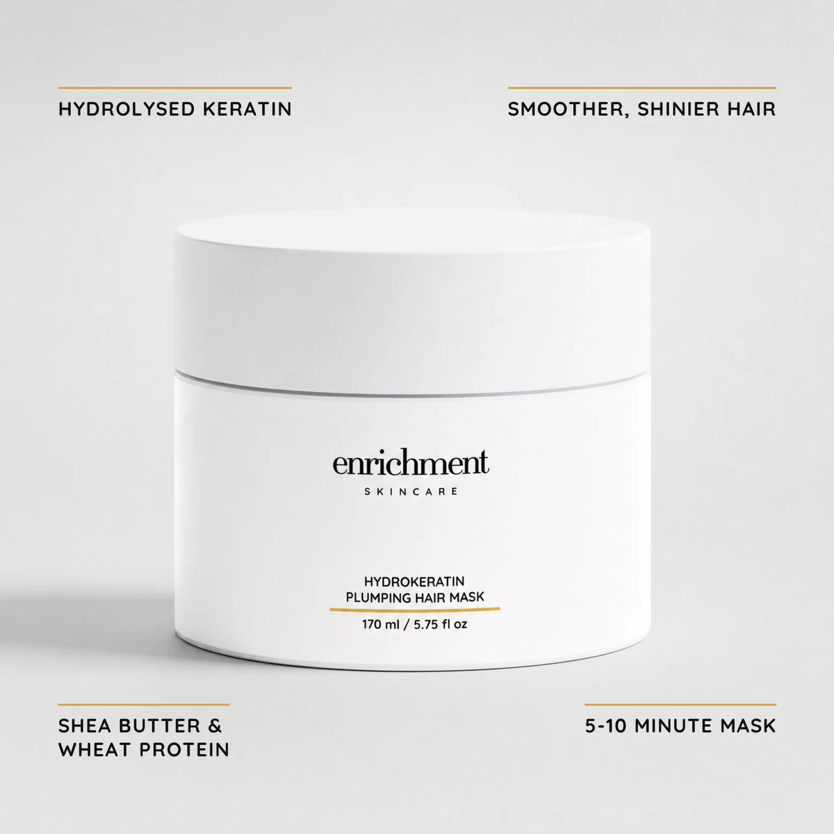 Hydrokeratin Plumping Hair Mask – key claims