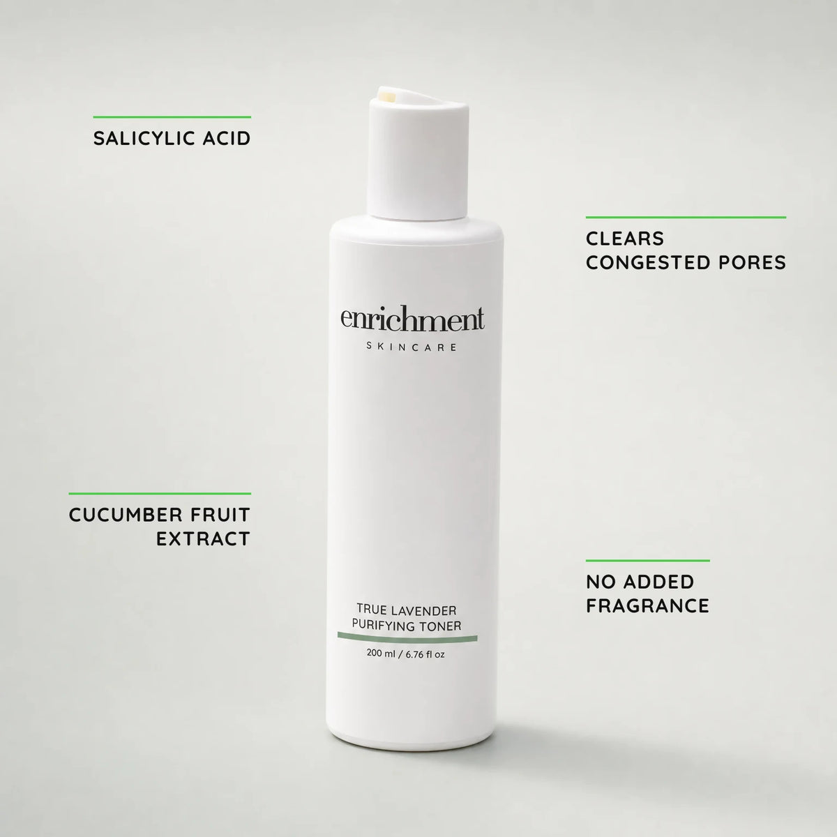 True Lavender Purifying Toner – key claims