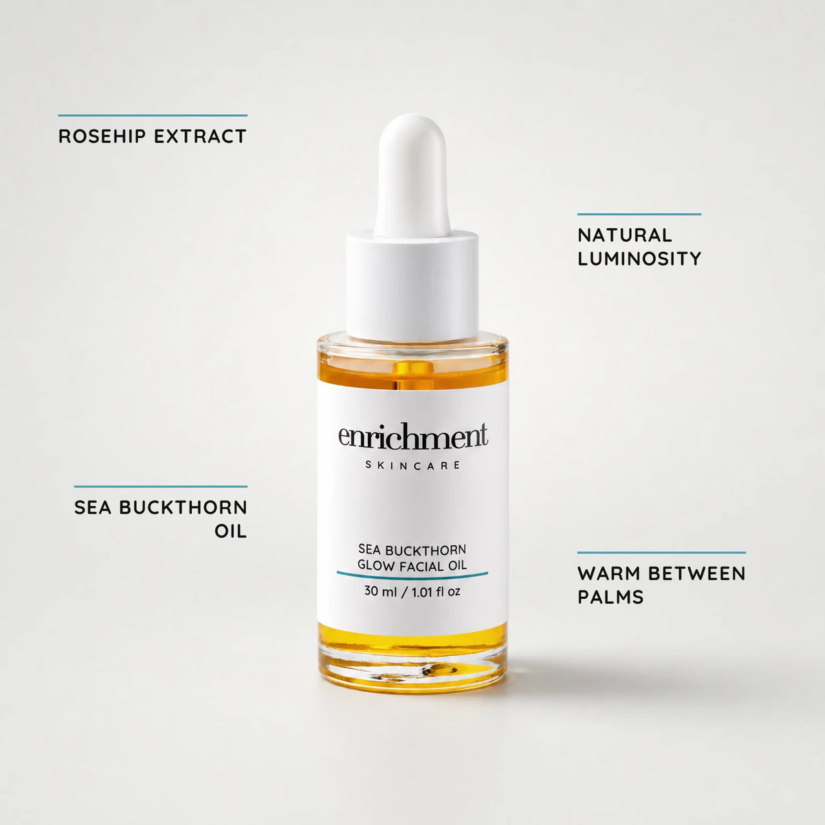 Sea Buckthorn Glow Facial Oil – key claims