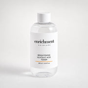 Brightening Glycolic Acid Toner bottle with symmetric label margins