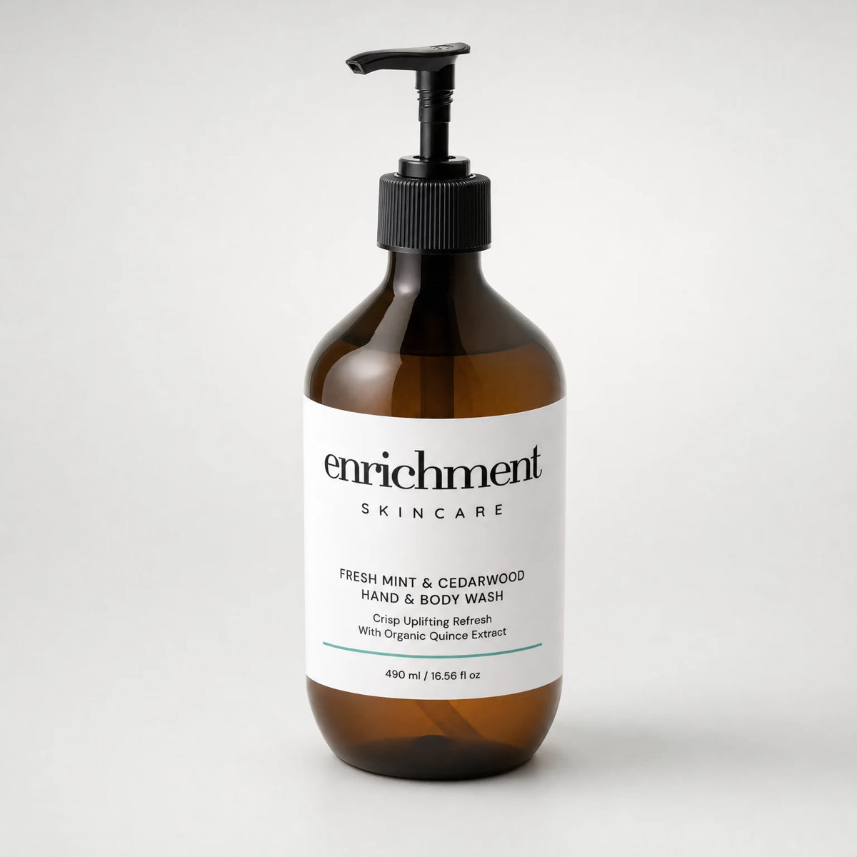 Fresh Mint & Cedarwood Hand & Body Wash – product shot