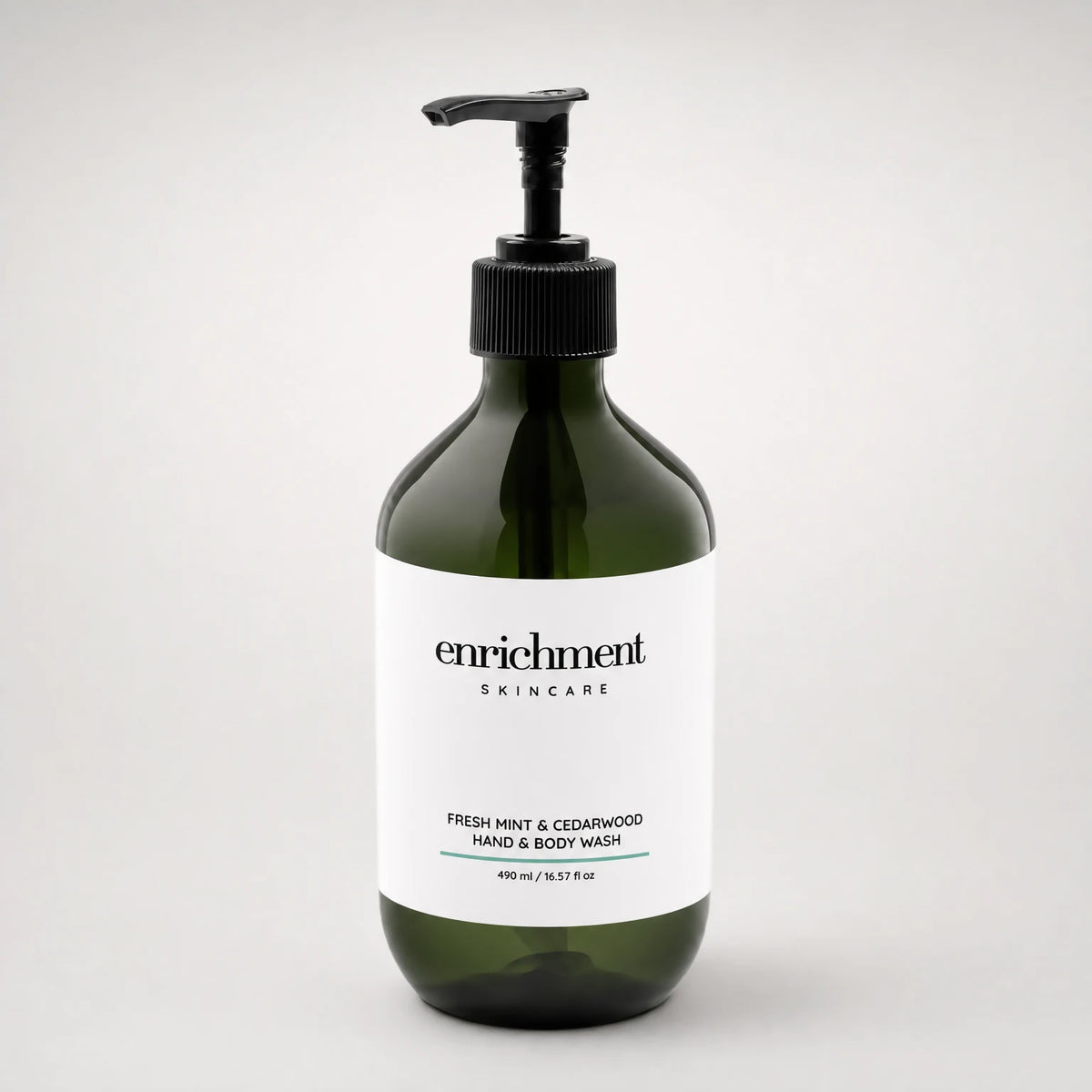 Fresh Mint & Cedarwood Hand & Body Wash – product shot