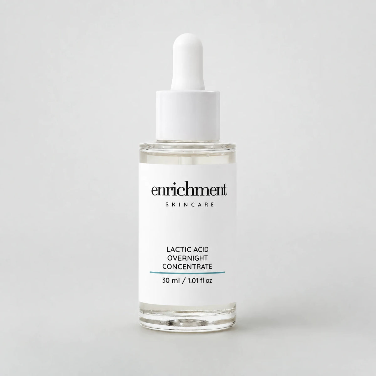 Lactic Acid Overnight Concentrate bottle with dropper