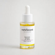 Enrichment Bakuchiol Refining Oil Serum bottle with the enrichment SKINCARE wordmark and 30 ml / 1.01 fl oz volume line centred on the label