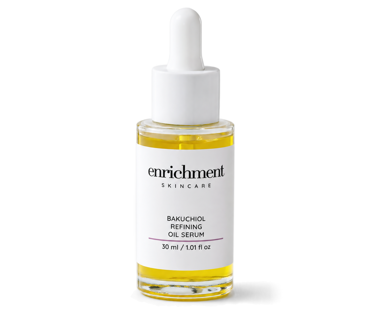 Bakuchiol Refining Oil Serum dropper bottle