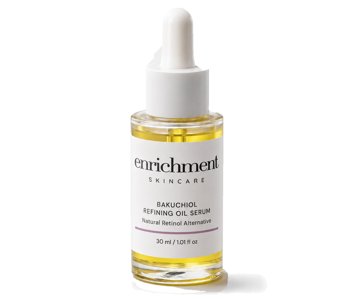 Bakuchiol Refining Oil Serum dropper bottle