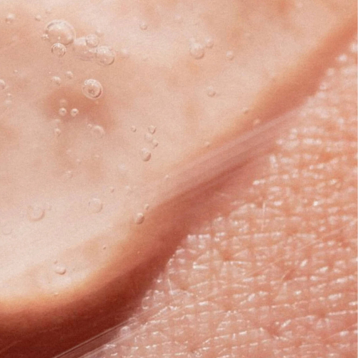Clarifying Gel Cleanser – applied to skin