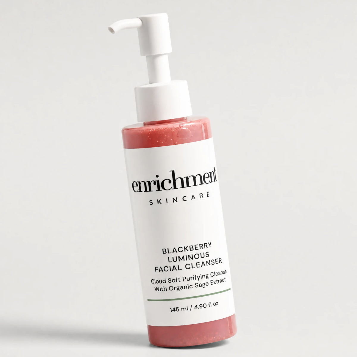 Blackberry Luminous Facial Cleanser – packaging close-up