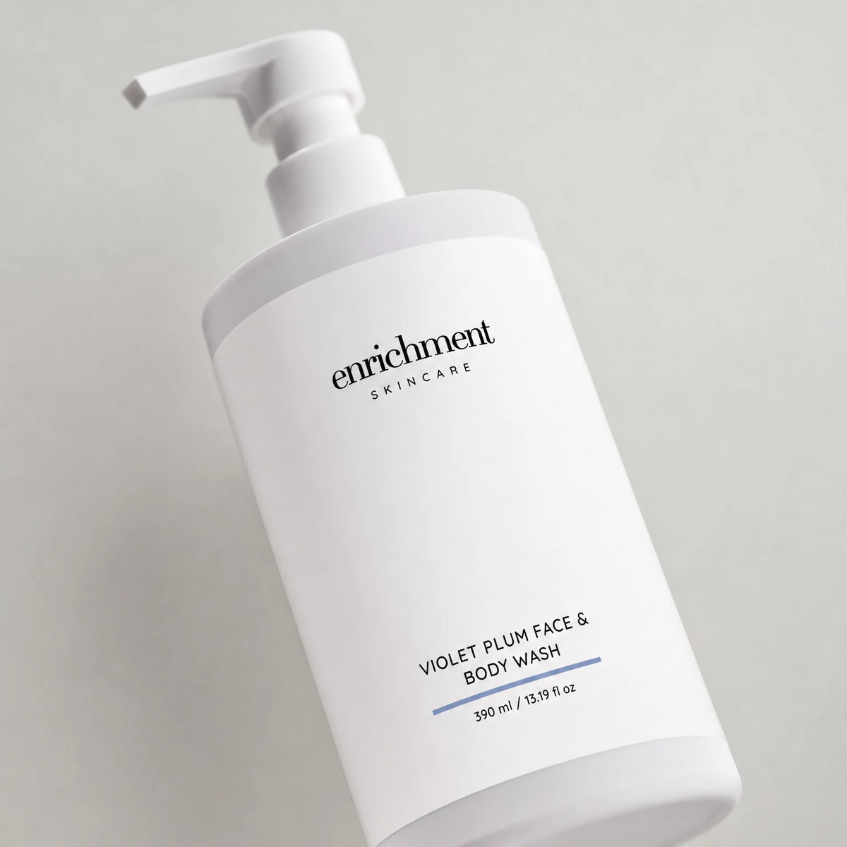 Violet Plum Face & Body Wash – packaging close-up