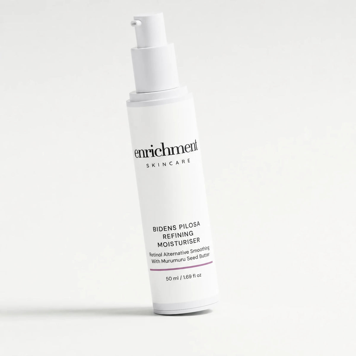 Bidens Pilosa Refining Moisturiser, packaging close-up