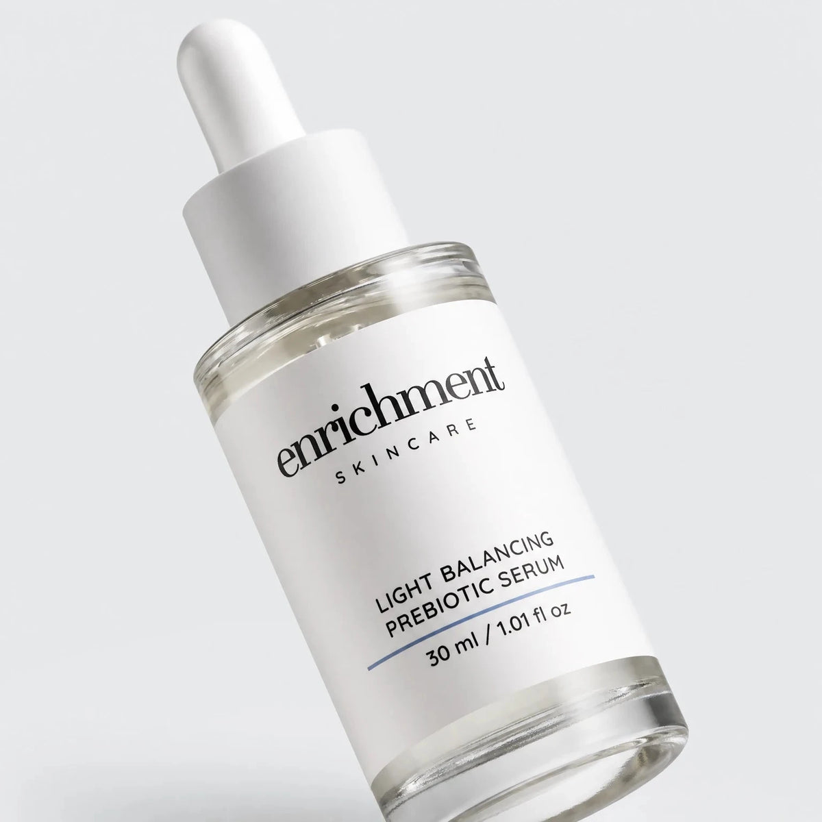 Light Balancing Prebiotic Serum – packaging close-up