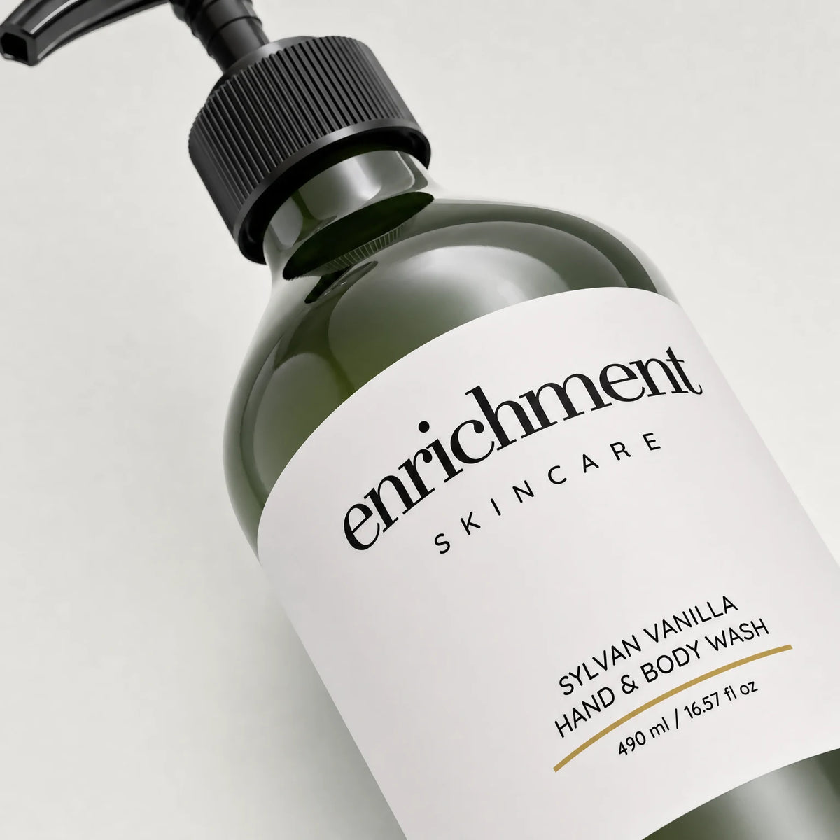Sylvan Vanilla Hand & Body Wash – packaging close-up