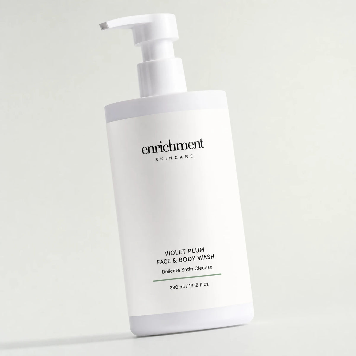 Violet Plum Face & Body Wash – packaging close-up