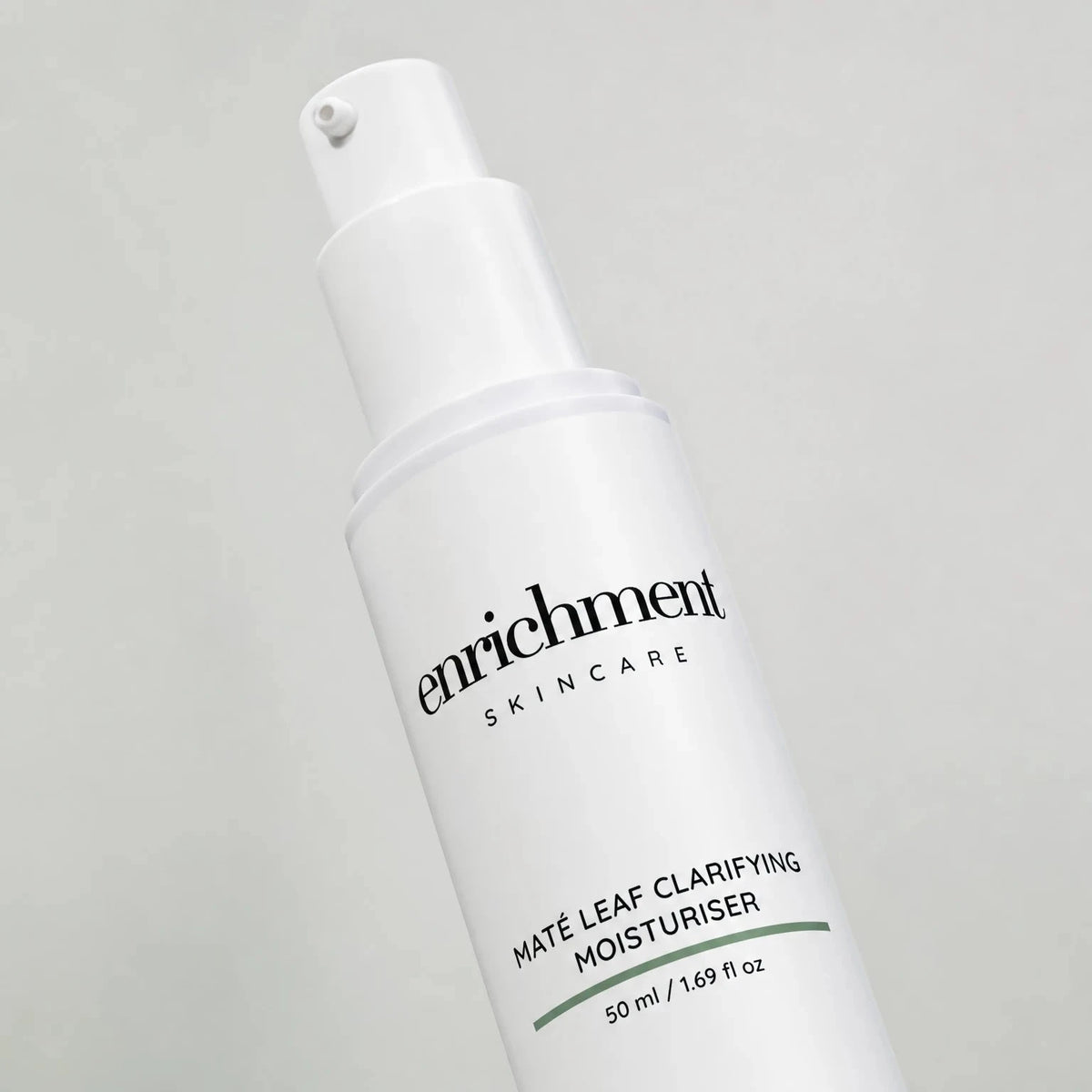 Maté Leaf Clarifying Moisturiser – packaging close-up