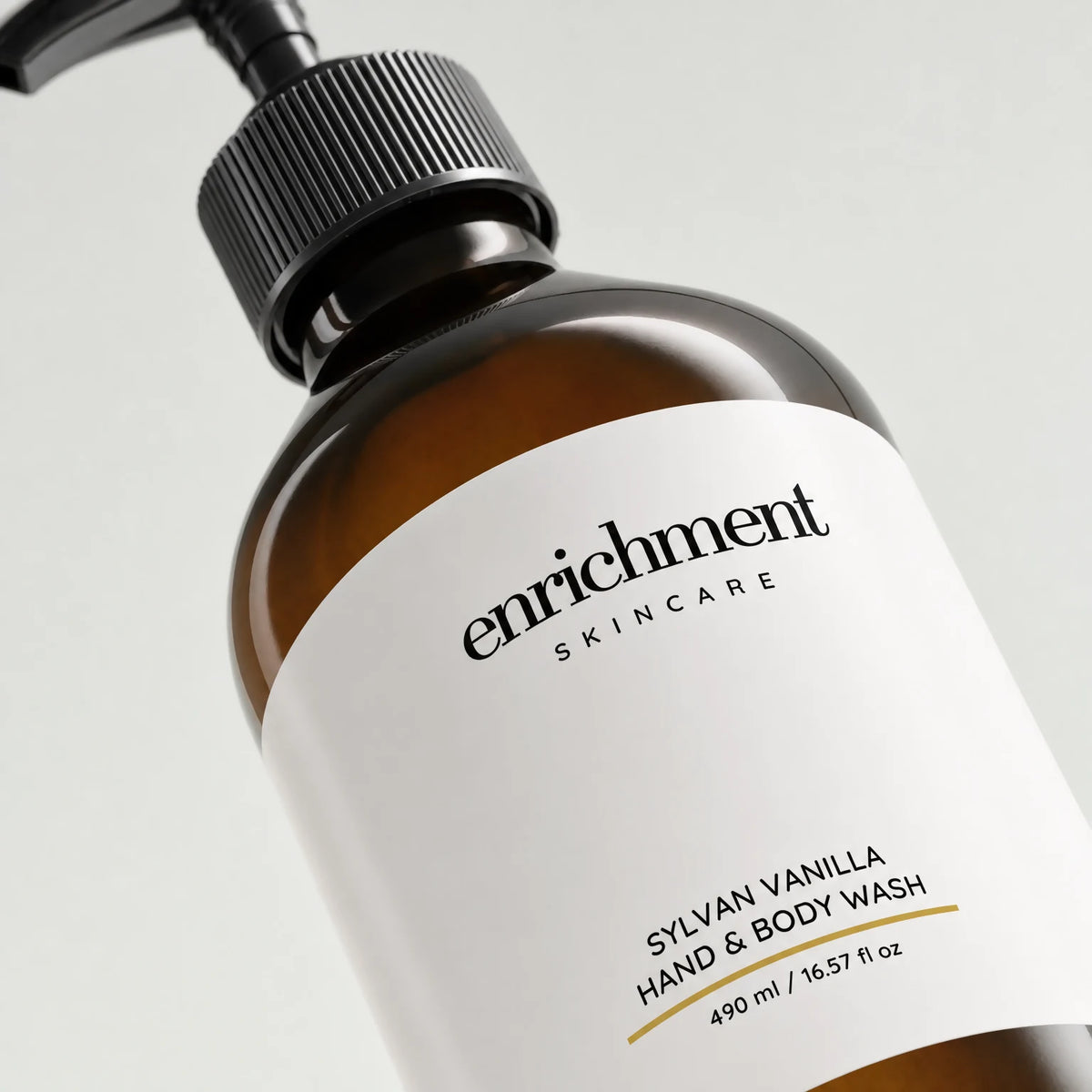 Sylvan Vanilla Hand & Body Wash – packaging close-up