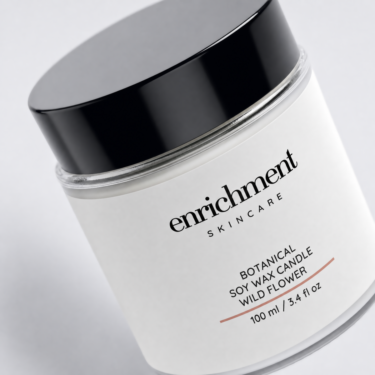 Enrichment Botanical Soy Wax Candle - Wild Flower